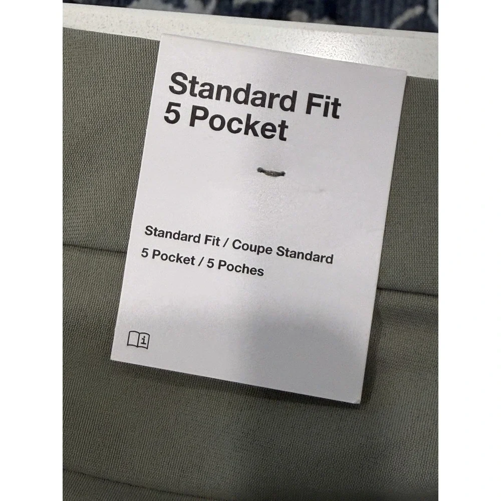 Nike 24.7 PerfectStretch Dri-FIT 5-Pocket Pants HQ6930-320 Army Green 38x34 NWT